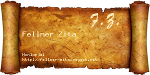 Fellner Zita névjegykártya